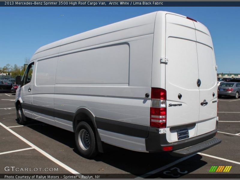 Arctic White / Lima Black Fabric 2013 Mercedes-Benz Sprinter 3500 High Roof Cargo Van