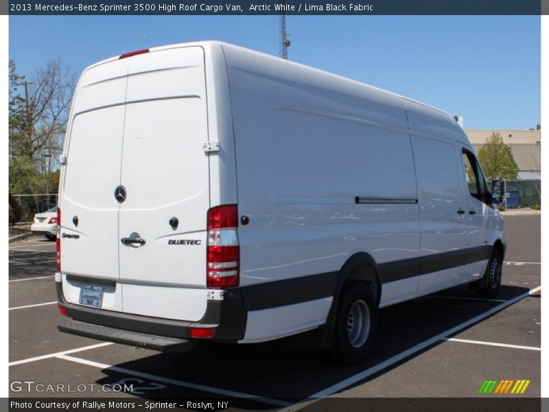 Arctic White / Lima Black Fabric 2013 Mercedes-Benz Sprinter 3500 High Roof Cargo Van