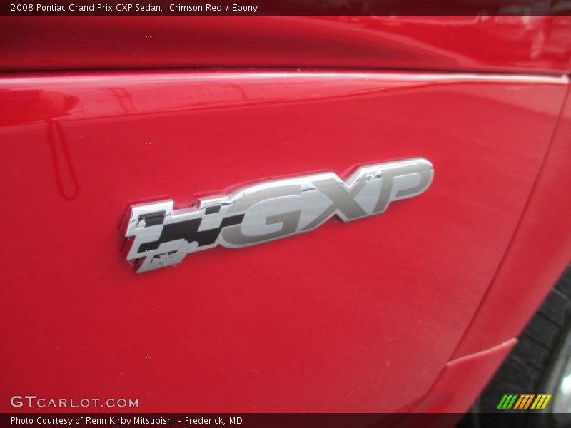  2008 Grand Prix GXP Sedan Logo