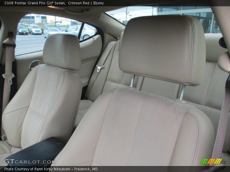 Crimson Red / Ebony 2008 Pontiac Grand Prix GXP Sedan