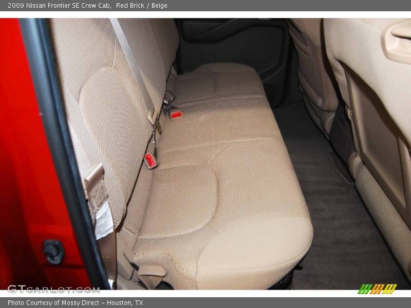 Red Brick / Beige 2009 Nissan Frontier SE Crew Cab