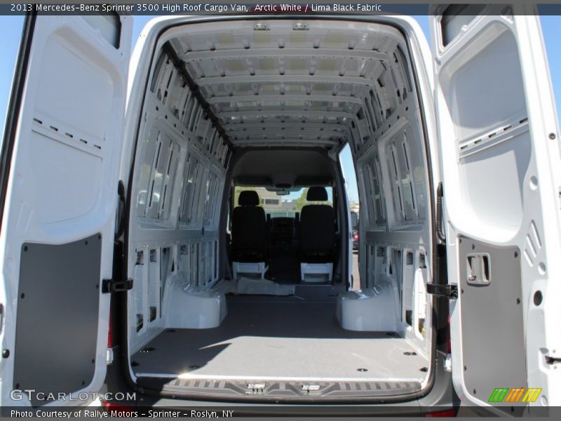 Arctic White / Lima Black Fabric 2013 Mercedes-Benz Sprinter 3500 High Roof Cargo Van