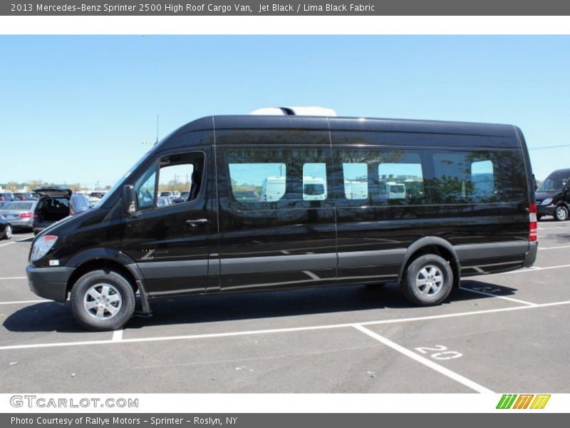  2013 Sprinter 2500 High Roof Cargo Van Jet Black