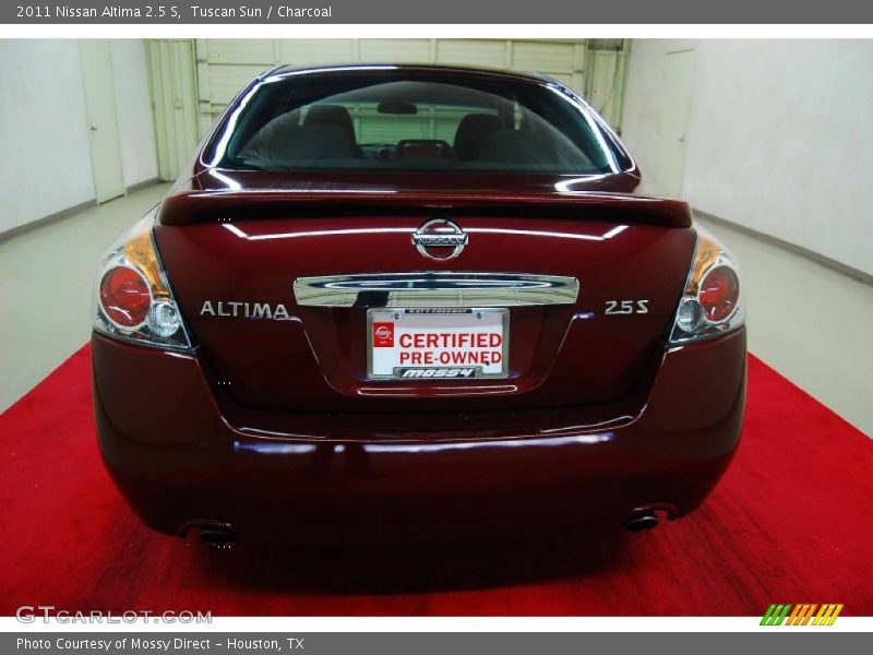 Tuscan Sun / Charcoal 2011 Nissan Altima 2.5 S