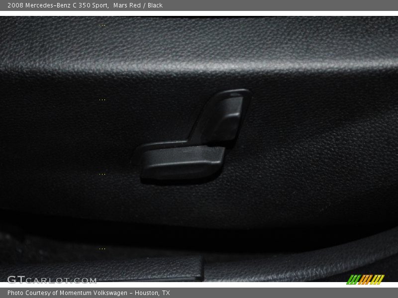 Mars Red / Black 2008 Mercedes-Benz C 350 Sport