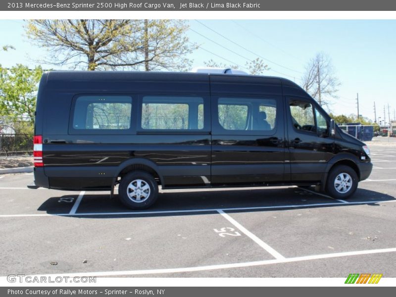 Jet Black / Lima Black Fabric 2013 Mercedes-Benz Sprinter 2500 High Roof Cargo Van