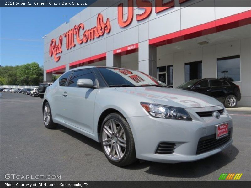 Cement Gray / Dark Charcoal 2011 Scion tC