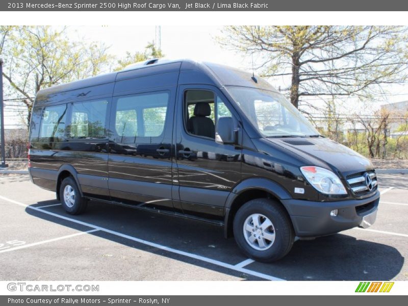 Jet Black / Lima Black Fabric 2013 Mercedes-Benz Sprinter 2500 High Roof Cargo Van