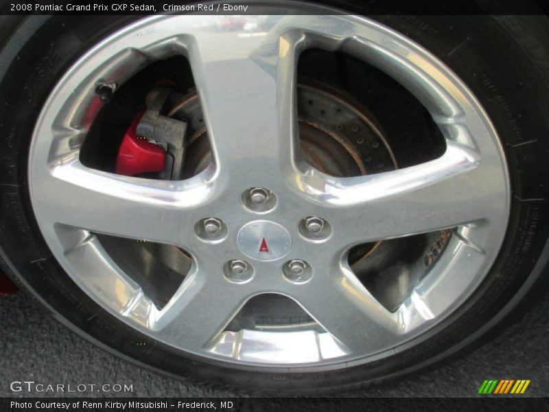  2008 Grand Prix GXP Sedan Wheel