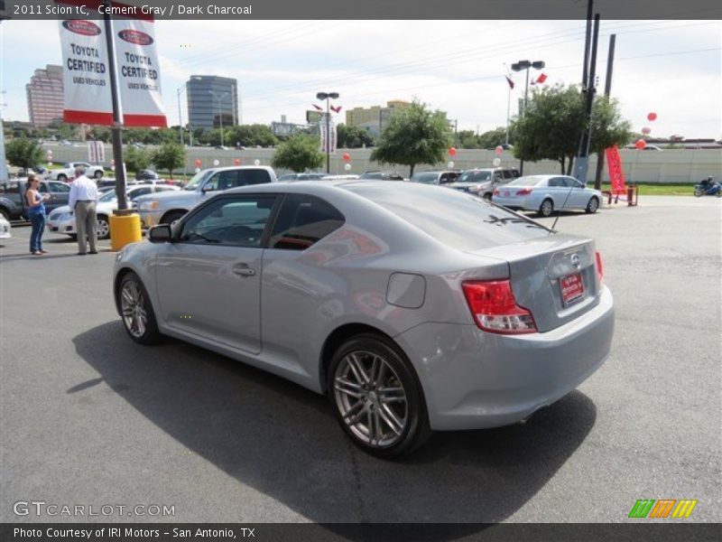 Cement Gray / Dark Charcoal 2011 Scion tC