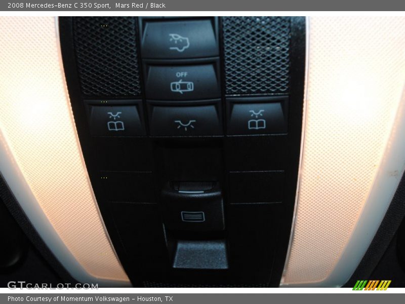 Mars Red / Black 2008 Mercedes-Benz C 350 Sport
