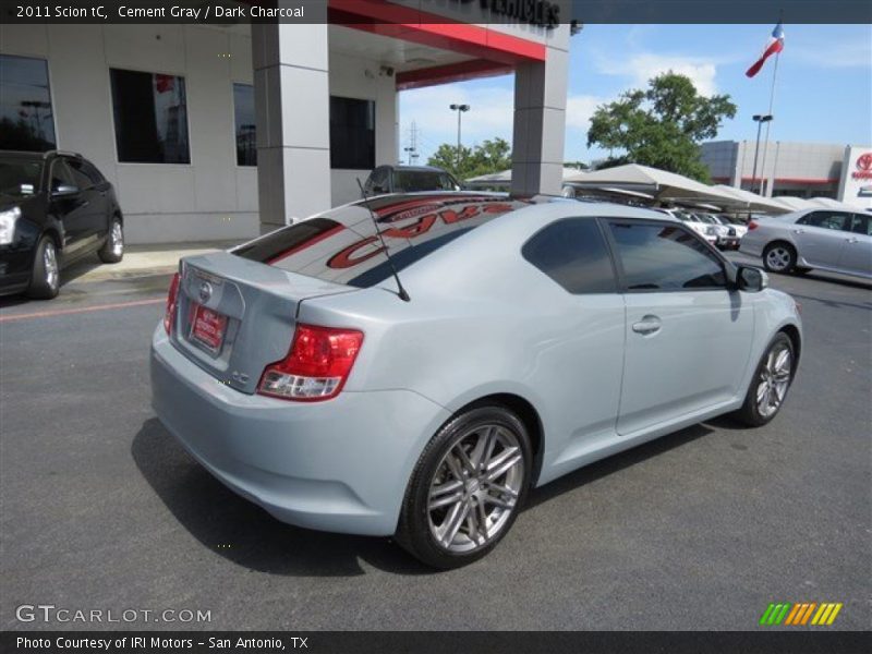 Cement Gray / Dark Charcoal 2011 Scion tC