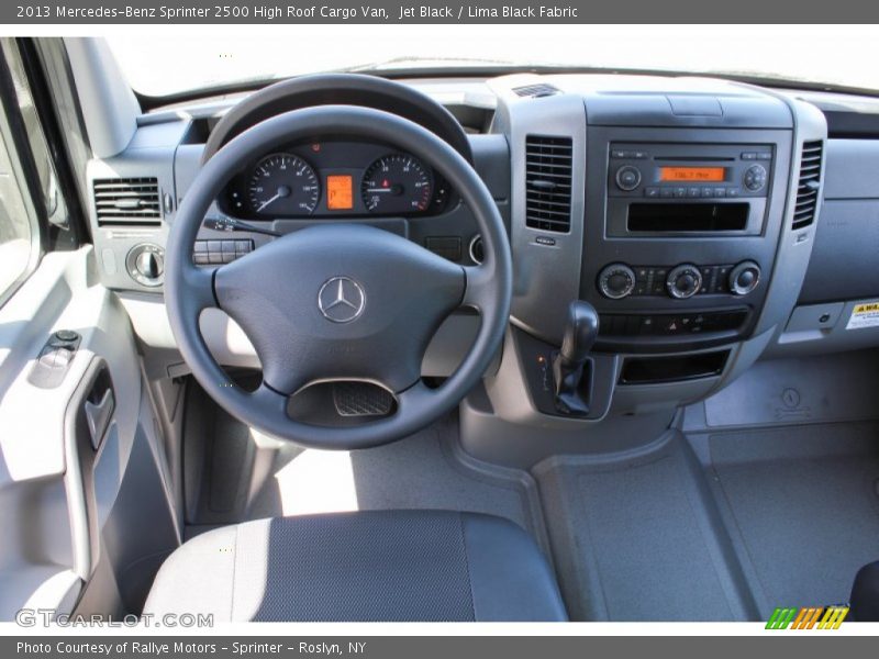 Jet Black / Lima Black Fabric 2013 Mercedes-Benz Sprinter 2500 High Roof Cargo Van