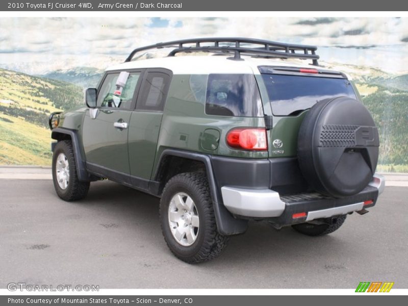 Army Green / Dark Charcoal 2010 Toyota FJ Cruiser 4WD