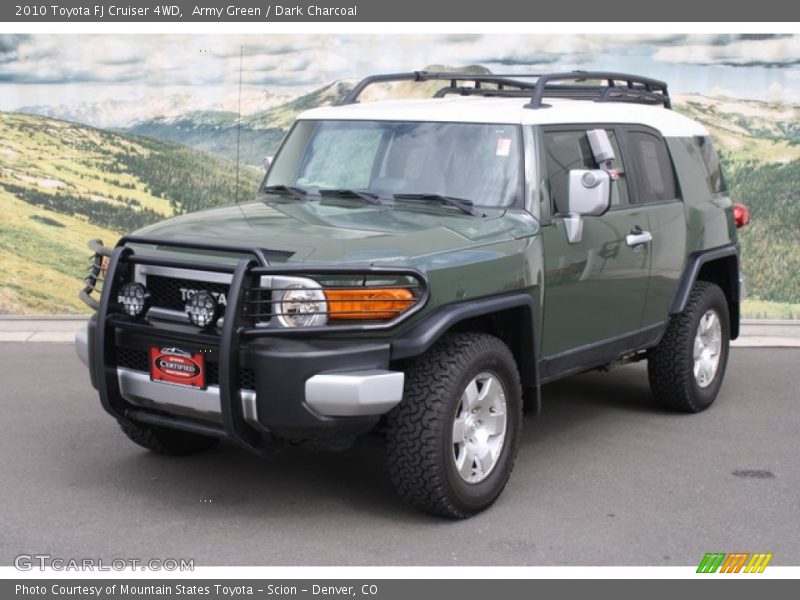 Army Green / Dark Charcoal 2010 Toyota FJ Cruiser 4WD