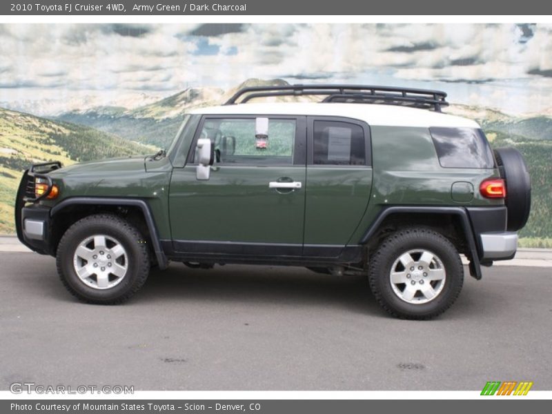  2010 FJ Cruiser 4WD Army Green