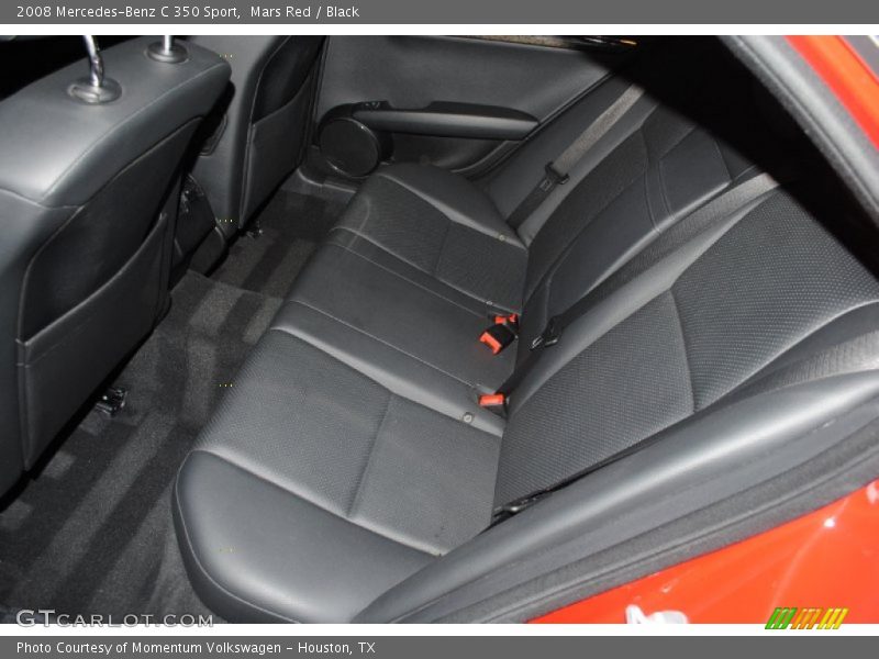 Mars Red / Black 2008 Mercedes-Benz C 350 Sport