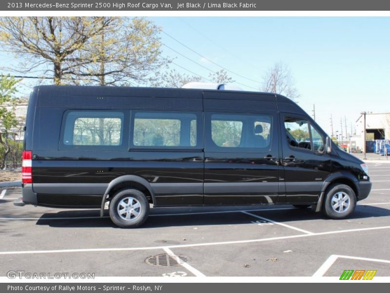 Jet Black / Lima Black Fabric 2013 Mercedes-Benz Sprinter 2500 High Roof Cargo Van