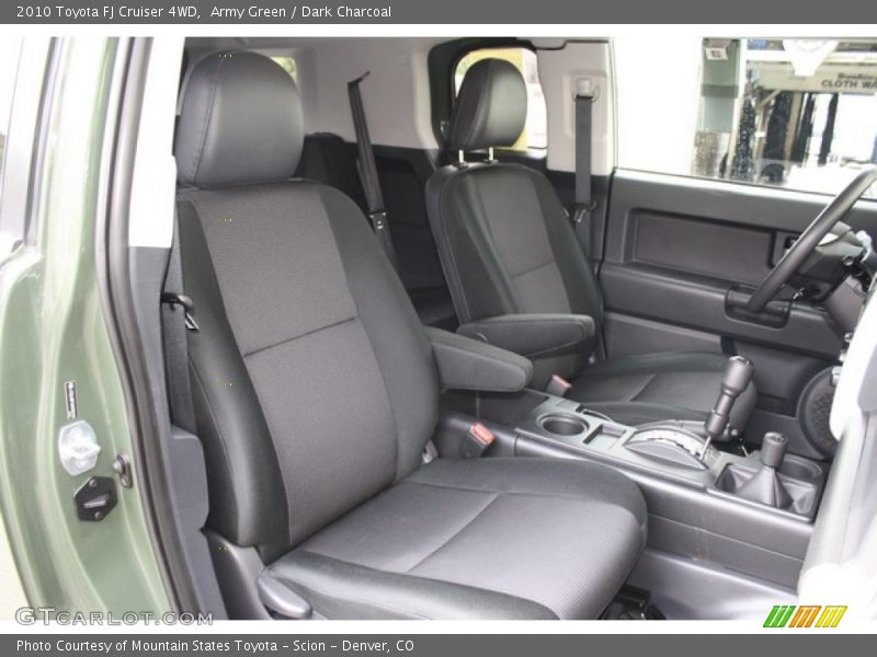 Front Seat of 2010 FJ Cruiser 4WD
