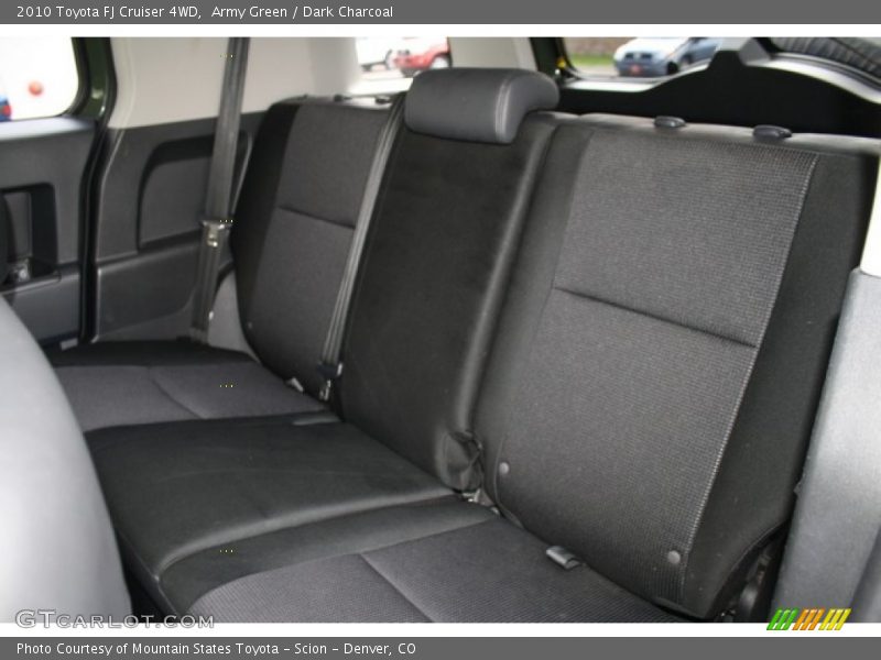 Rear Seat of 2010 FJ Cruiser 4WD