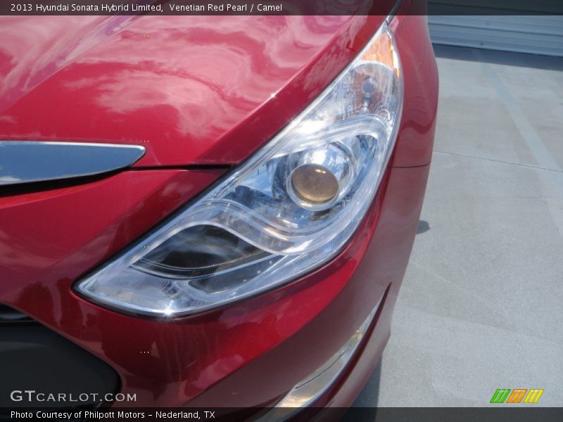 Venetian Red Pearl / Camel 2013 Hyundai Sonata Hybrid Limited