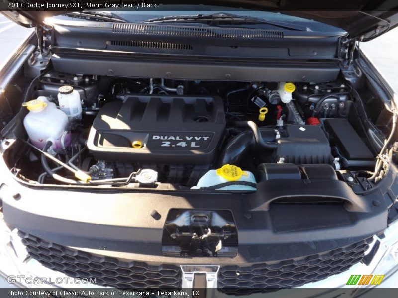 Storm Gray Pearl / Black 2013 Dodge Journey SXT
