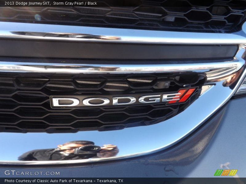 Storm Gray Pearl / Black 2013 Dodge Journey SXT