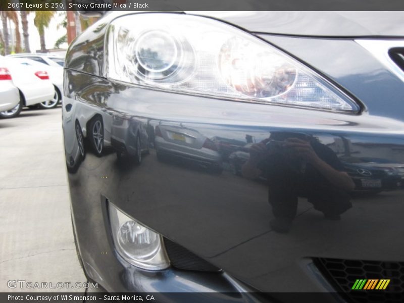 Smoky Granite Mica / Black 2007 Lexus IS 250