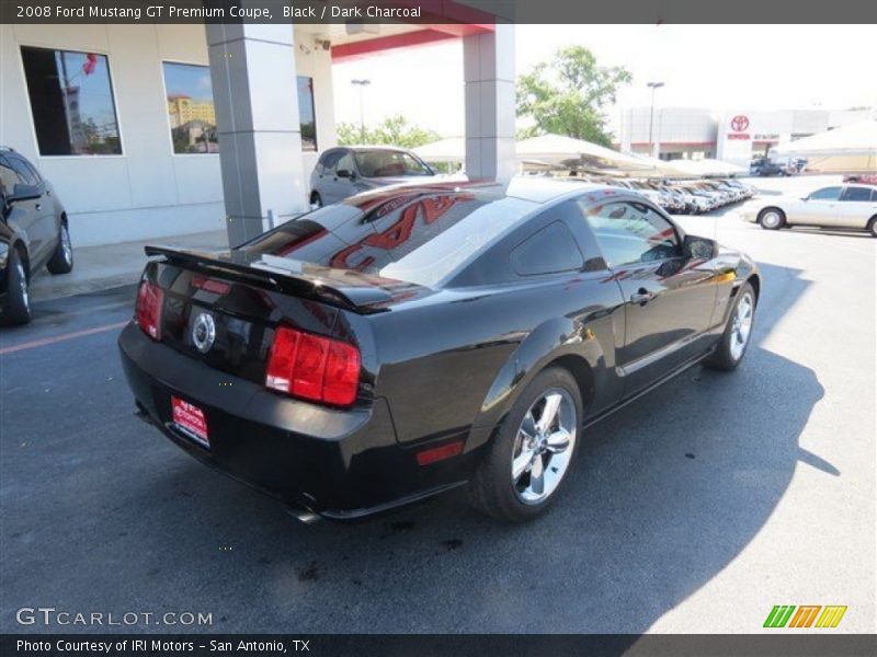 Black / Dark Charcoal 2008 Ford Mustang GT Premium Coupe