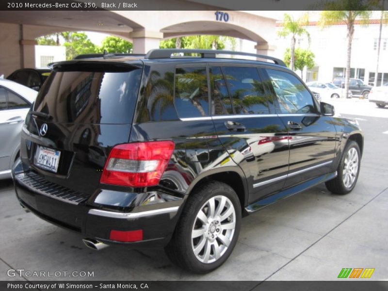 Black / Black 2010 Mercedes-Benz GLK 350