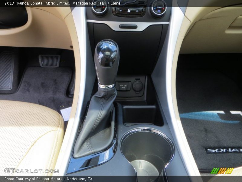  2013 Sonata Hybrid Limited 6 Speed Shiftronic Automatic Shifter