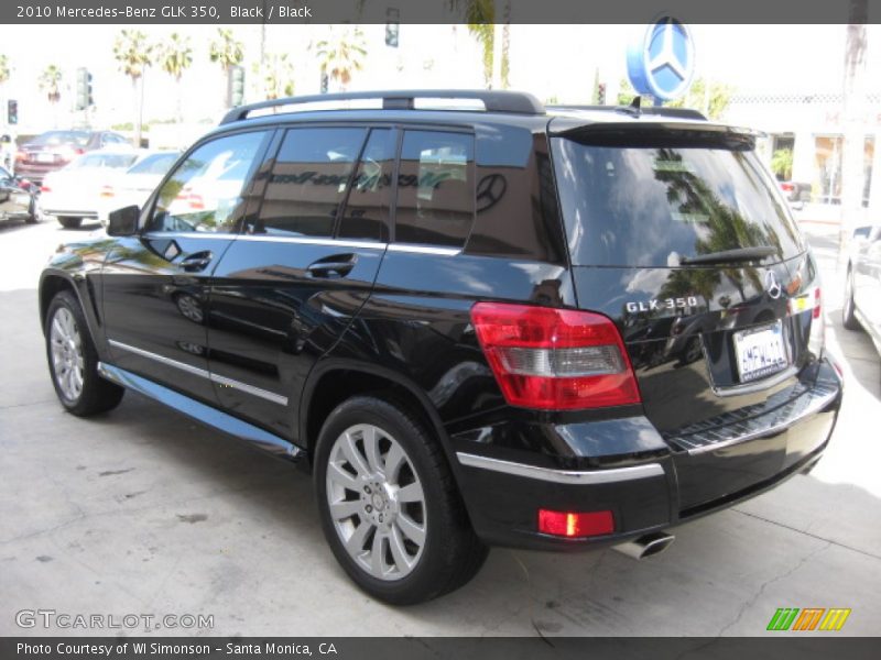 Black / Black 2010 Mercedes-Benz GLK 350
