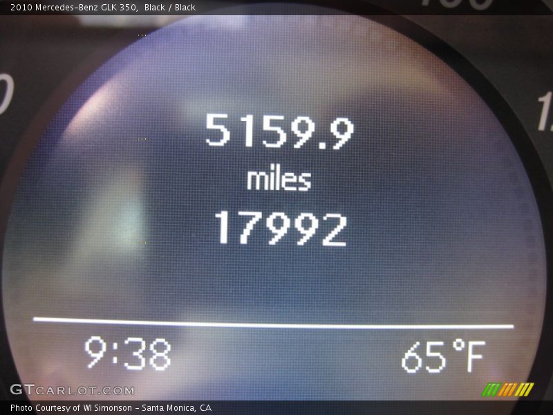 Black / Black 2010 Mercedes-Benz GLK 350