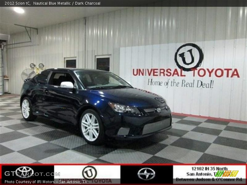 Nautical Blue Metallic / Dark Charcoal 2012 Scion tC
