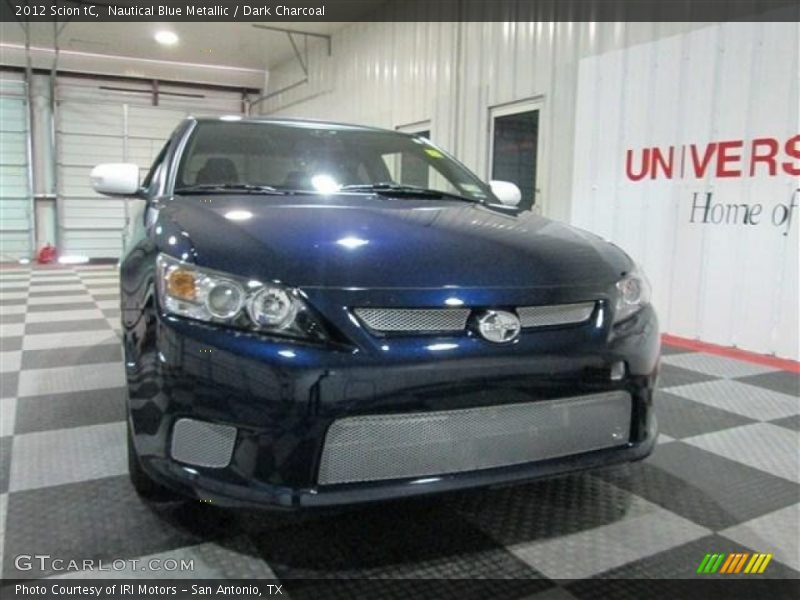 Nautical Blue Metallic / Dark Charcoal 2012 Scion tC