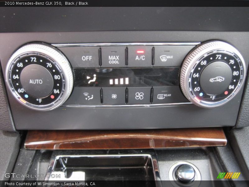 Black / Black 2010 Mercedes-Benz GLK 350