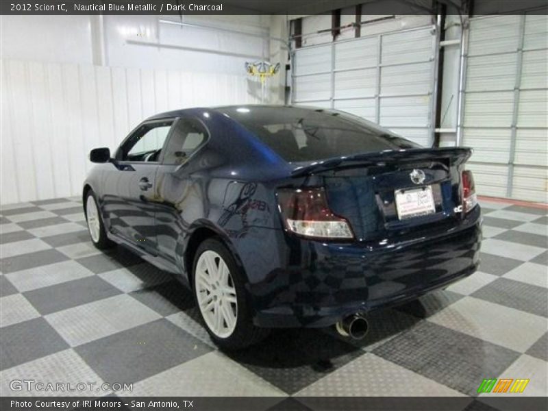 Nautical Blue Metallic / Dark Charcoal 2012 Scion tC