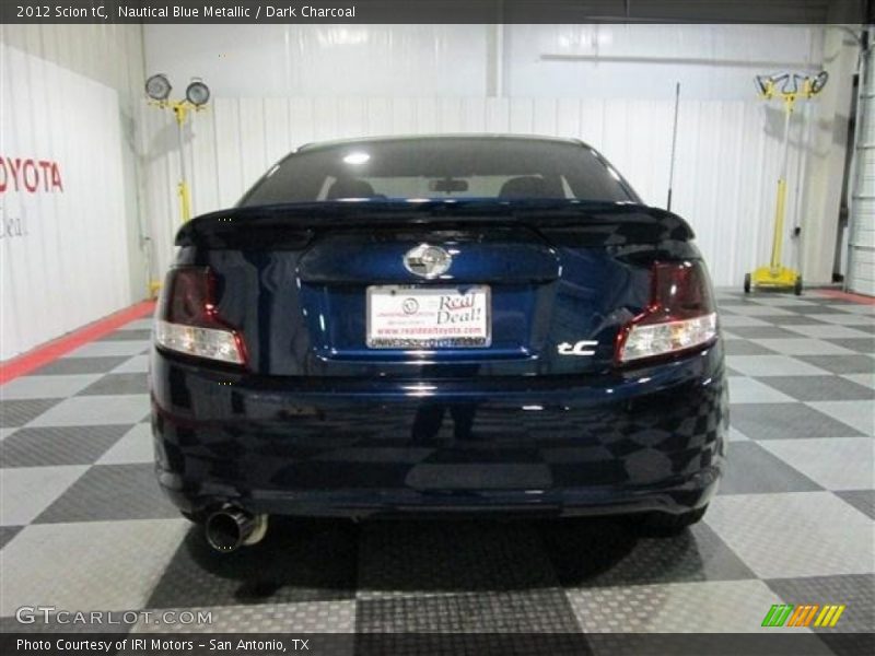 Nautical Blue Metallic / Dark Charcoal 2012 Scion tC