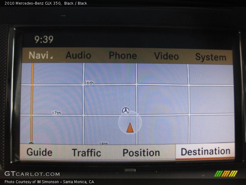 Black / Black 2010 Mercedes-Benz GLK 350