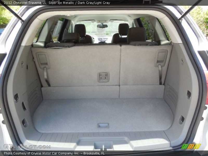 Silver Ice Metallic / Dark Gray/Light Gray 2012 Chevrolet Traverse LS