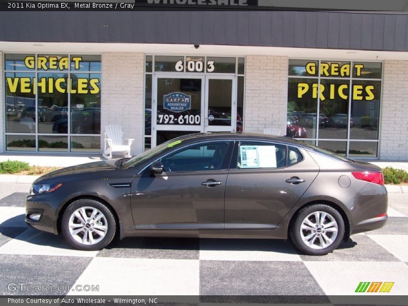 Metal Bronze / Gray 2011 Kia Optima EX