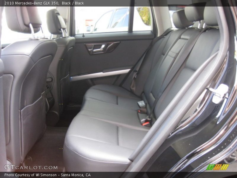 Black / Black 2010 Mercedes-Benz GLK 350