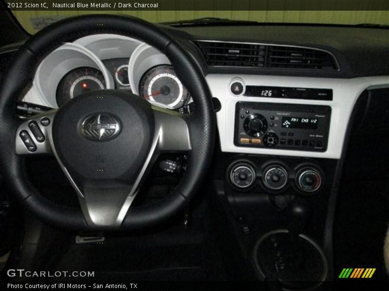 Nautical Blue Metallic / Dark Charcoal 2012 Scion tC
