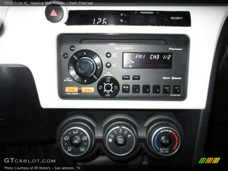 Nautical Blue Metallic / Dark Charcoal 2012 Scion tC