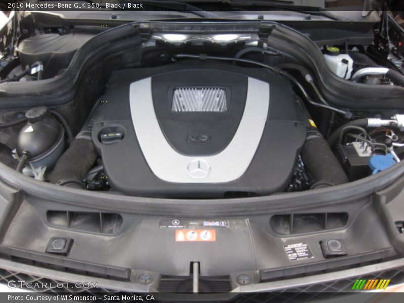 Black / Black 2010 Mercedes-Benz GLK 350