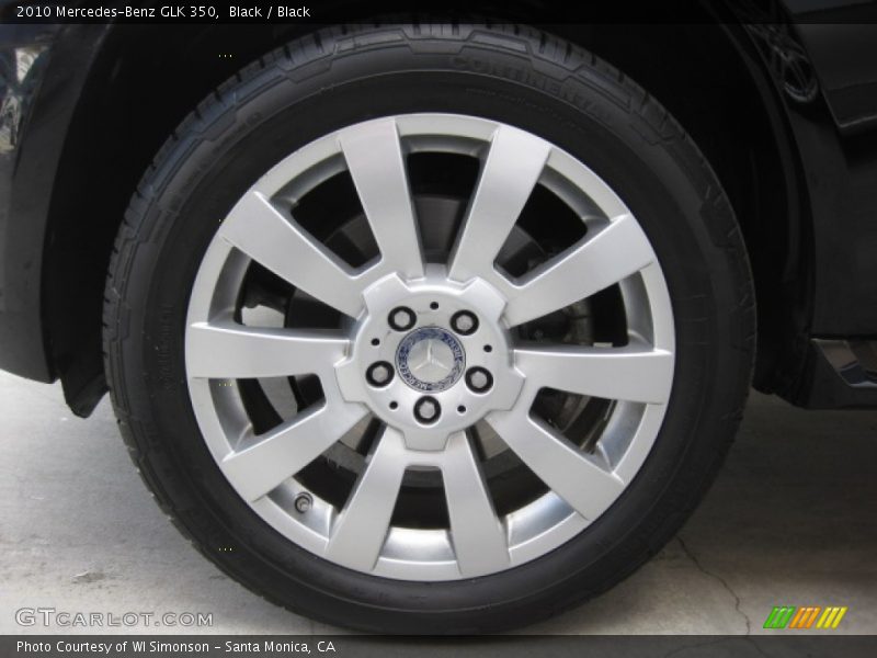 Black / Black 2010 Mercedes-Benz GLK 350