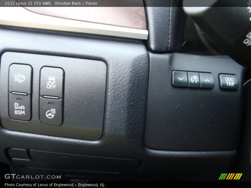 Controls of 2013 GS 350 AWD