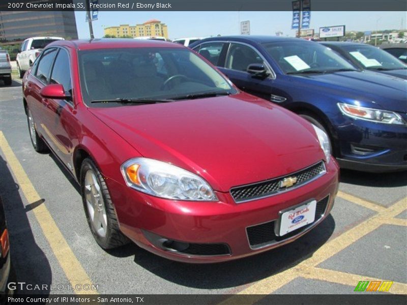 Precision Red / Ebony Black 2007 Chevrolet Impala SS