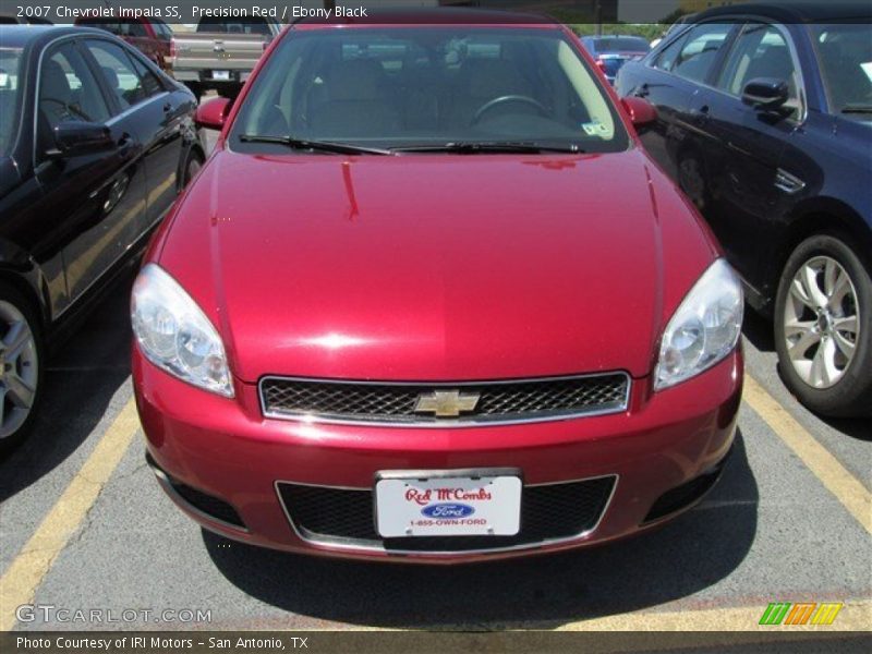 Precision Red / Ebony Black 2007 Chevrolet Impala SS