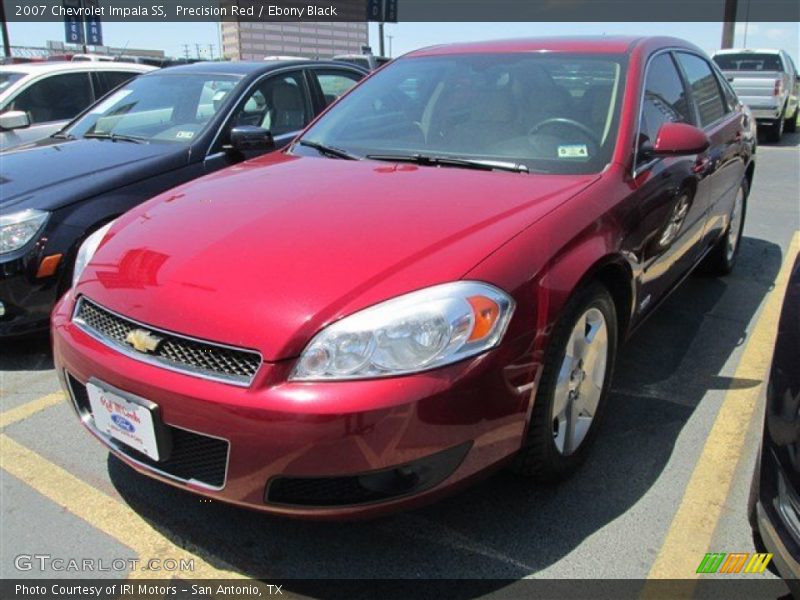 Precision Red / Ebony Black 2007 Chevrolet Impala SS